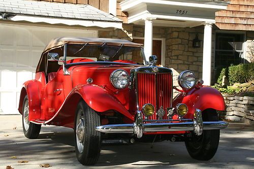 1953 mgtd stunning professional restoration