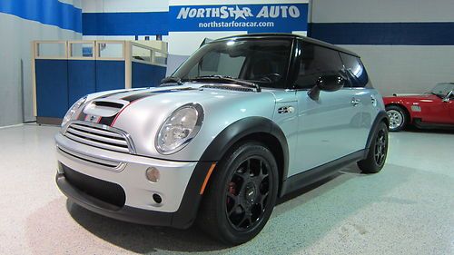 2002 mini cooper s supercharged 6 spd pano roof prem sound heated seats loaded!