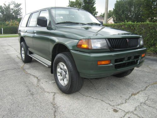 1998 mitsubishi montero sport..rare 4 cylinders automatic 2wd