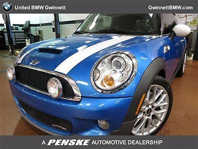 2dr cpe john cooper works low miles coupe manual gasoline 1.6l 4 cyl laser blue