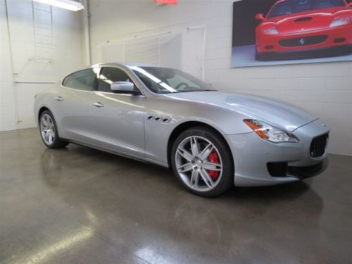 Quattroporte new 2014 navi touchscreen twin turbo all leather air cooled heated