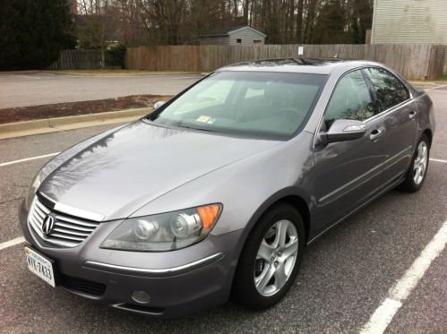 2005 acura rl, nav, leather, super all wheel drive, clean