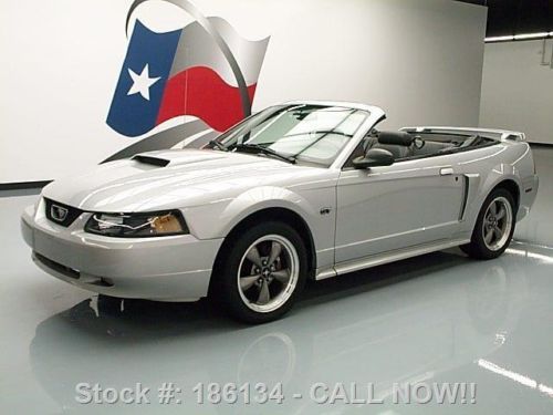 2002 ford mustang gt premium convertible leather 69k mi texas direct auto