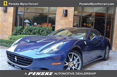 2010 ferrari california blu tour de france factory authorized penske wynn