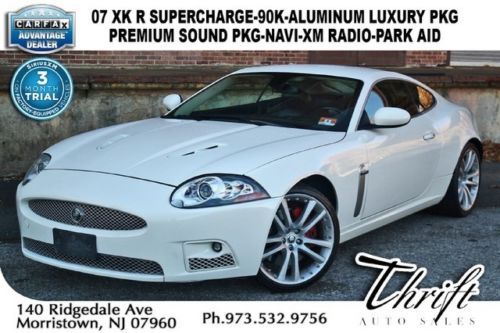 07 xk r-90k-aluminum luxury pkg-premium sound pkg-navi-xm radio-park aid