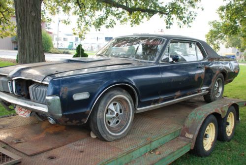 1968 mercury cougar xr-7g dan gurney barn find