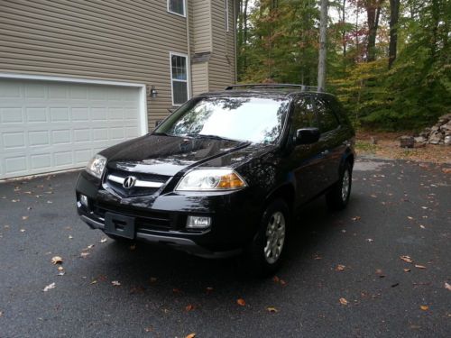 2006 acura mdx touring sport utility 4-door 3.5l, black