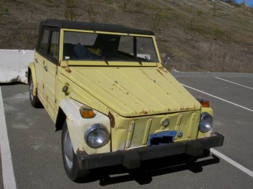 1973 volkswagen thing base 1.6l