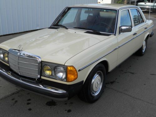 1982 mercedes manual trans turbo diesel cali car no rust extra clean 240 300 td