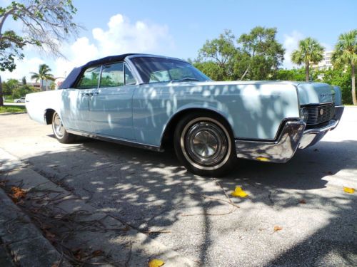 1967 lincoln continental convertible