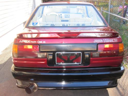 TOYOTA COROLLA SR5 TWINCAM AE86 1985, US $6,500.00, image 8