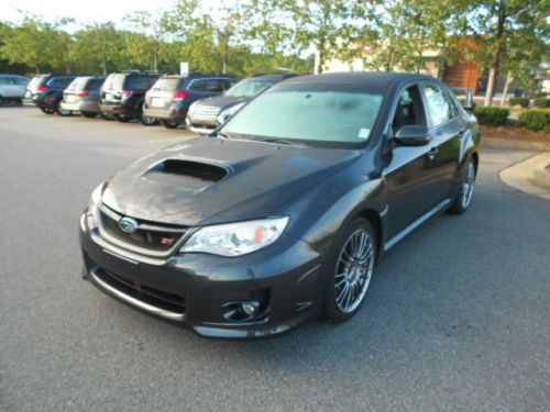 Wrx sti limited sedan manual 2.5l gray we finance!