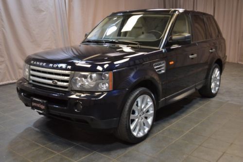 Land rover range rover sport superchaged navigation white leather 1 owner