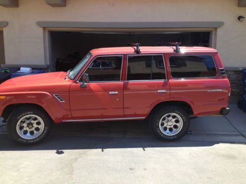 California toyota landcruiser fj62-rust free, original, stock and clear title!