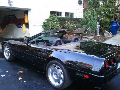 1996 chevrolet corvette convertible 330hp lt4 6 speed black