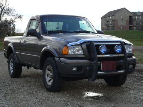 Ford ranger truck v6 2004 grille guard, bed extender, rain visors, mazda b2300