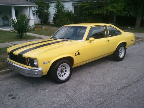 1977 chevrolet nova base coupe 2-door 5.7l