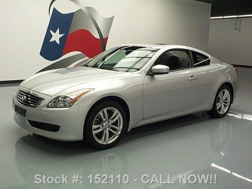 2010 infiniti g37x coupe awd sunroof nav rear cam 35k texas direct auto