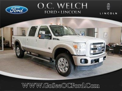 2012 ford f250 4x4 king ranch diesel 6.7 diesel call oc direct 8432880101
