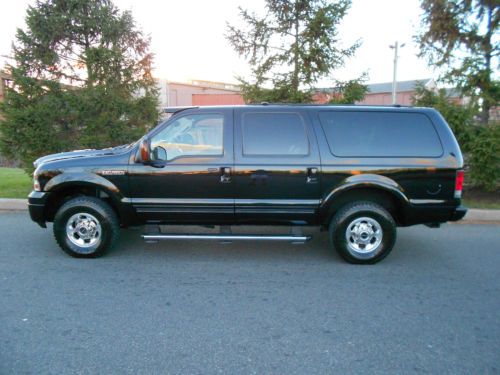2005 ford excursion limited 4x4 diesel, 1 owner, 43,562 miles