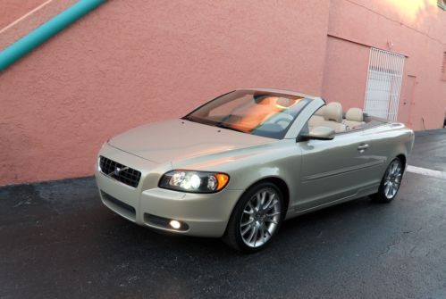 06 volvo c70 convertible, retactable hard top, navigation, leather interior