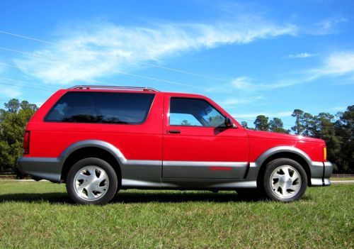 1992 gmc typhoon syclone copo red silver loaded 4.3l turbo intercooled awd