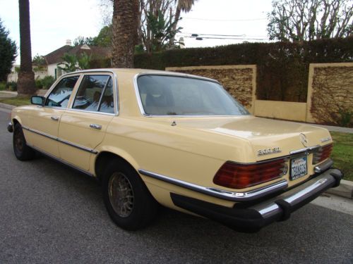 1980 mercedes-benz 300sd base sedan 4-door 3.0l