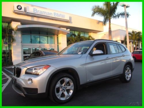 13 certified glacier silver sdrive-28i 2l x-1 turbo suv *heated leather seats*fl