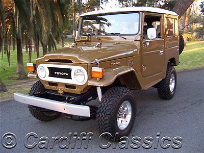 1978 fj-40 land cruiser- concours restoration-37k original miles! *california*