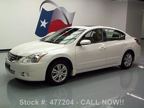 2011 nissan altima 2.5 sl sedan sunroof htd leather 57k texas direct auto