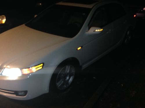 2007 acura tl**pearl**2 owners**116k**no paint work