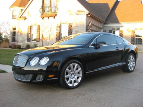 2009 bentley continental gt coupe  msrp over $200k mulliner wheel option