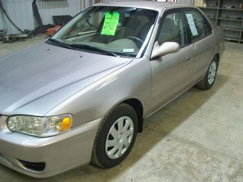 2002 toyota corolla le 57k miles pwr locks wndws no reserve