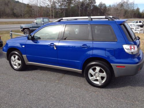 2003 mitsubishi outlander xls sport utility 4-door 2.4l