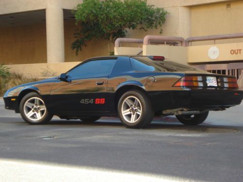 1986 chevrolet camaro 454ss -one of a kind, prototype / mock-model-