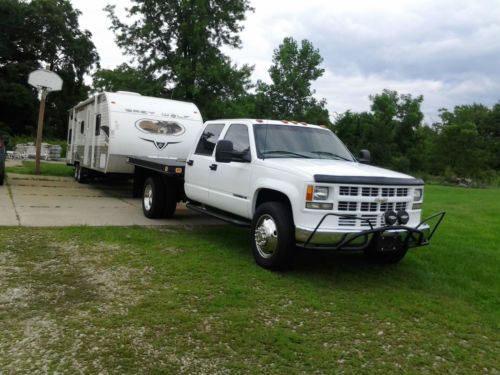 2000 chevy crew cab dually 3500hd / gooseneck