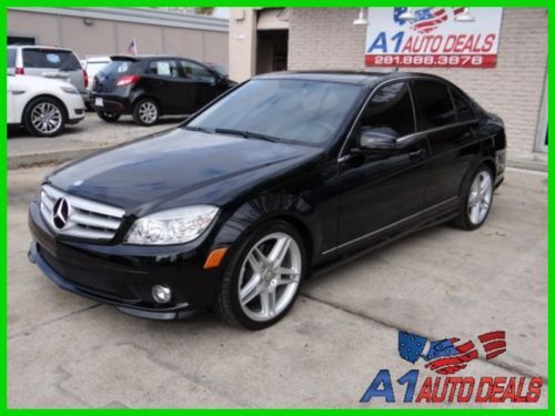 2010 c350 low miles finance auto leather clean title ipod power black sunroof