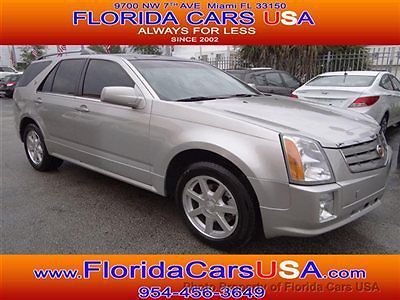 Cadillac srx awd 1-owner only 39k miles 3rd row carfax certified florida suv