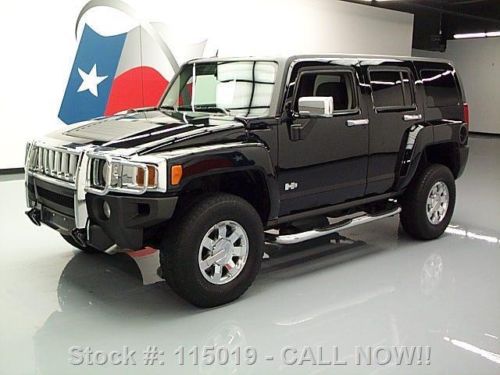2010 hummer h3 4x4 sunroof brush guard side steps 37k texas direct auto