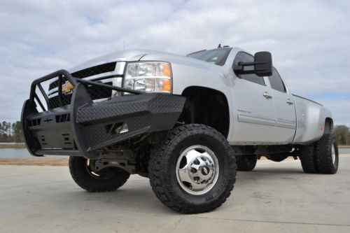2012 chevrolet silverado 3500hd crew cab ltz 4x4 lifted