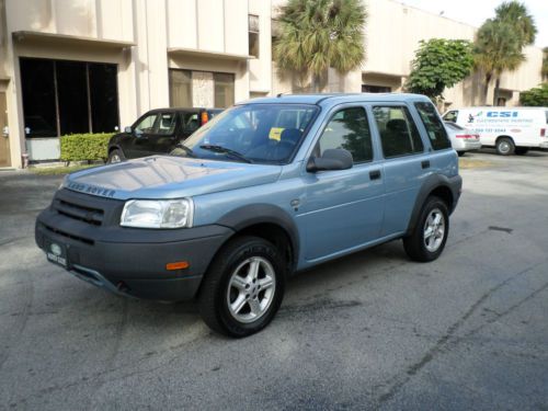 2002 land rover freelander s sport utility 4-door 2.5l