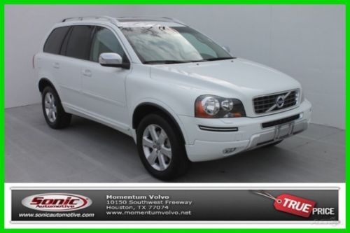 2013 volvo xc 90 premier plus with rear ent sunroof park assist cpo warranty