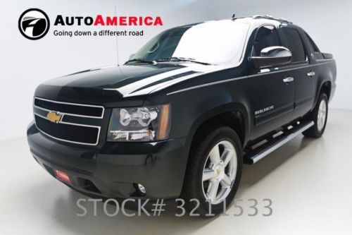 3k one 1 owner low miles 2013 chevy avalanche lt black diamond leather step rail