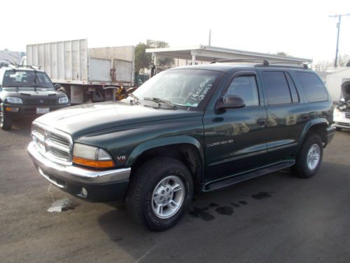 1999 dodge durango, no reserve