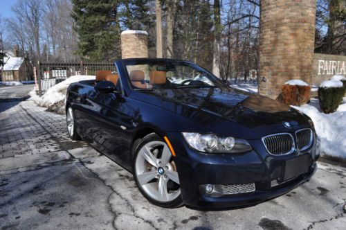 2008 bmw 335i conv.no reserve.paddles/leather//18&#039;s/xenons/salvage/rebuilt