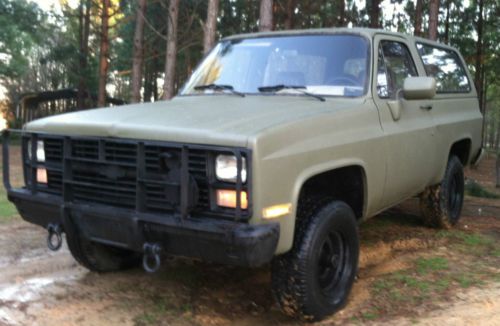 1984 chevrolet d10 m1009 6.2 diesel 4x4