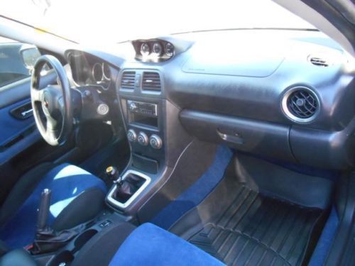 WRX STi Manual 2.5L Leather CD Rally Race EVO AWD AWC Tuner Import JDM Subie, image 47