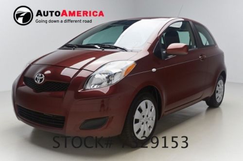 51k one 1 owner low miles 2010 toyota yaris great mpg hatchback power package