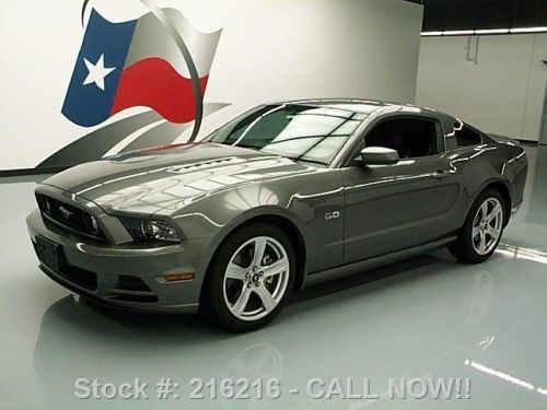 2013 ford mustang gt 5.0 6speed xenons spoiler 19&#039;s 31k texas direct auto