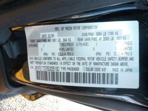 2006 Mazda RX-8 BLACK "SHINKA" EDITION A/T BOSE SHARP!!!, US $11,900.00, image 8